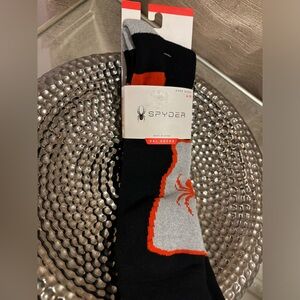NEW Spyder Kids Ski Socks Shoe Size 4 - 10